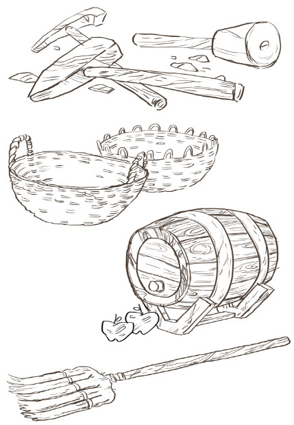 Scene Break Sketches