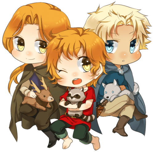 Brothers Chibis by f-wd