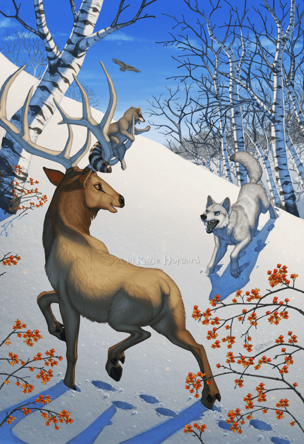 Winter Trio by Katie Hofgard