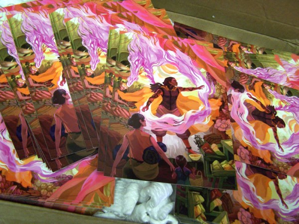 Art Card, Hurlock from Across the Line