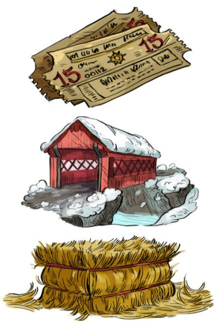 Byways 02, Interior Illustrations