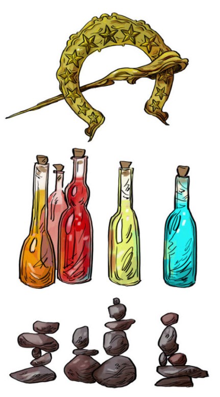 Byways 04, Interior Illustrations