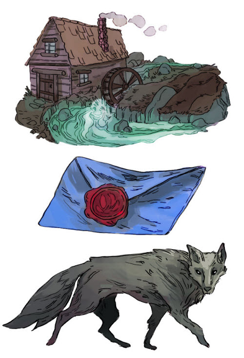 Byways 05, Interior Illustrations