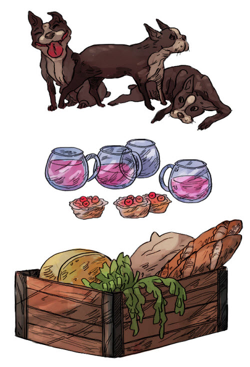 Byways 06, Interior Illustrations