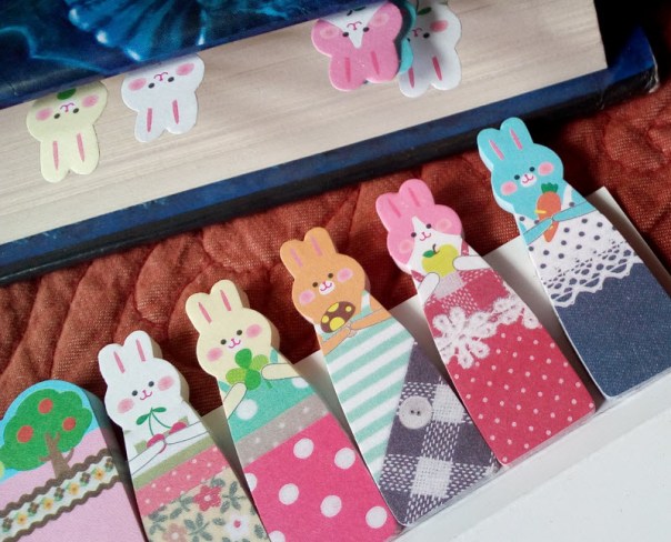 Bunny Book Flags