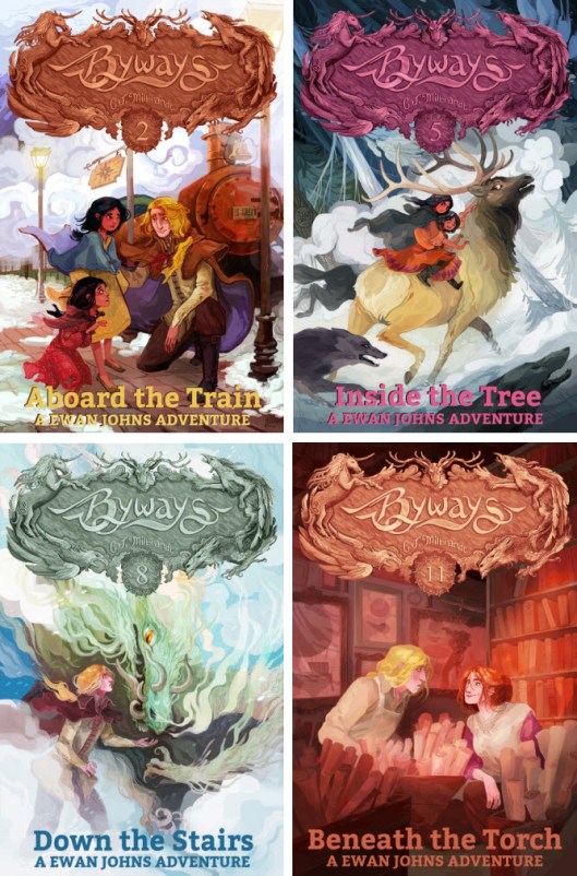 All of Ewan's Books, 4