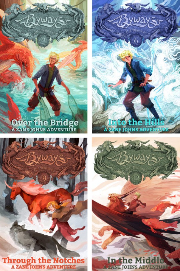 All of Zane's Books, 4