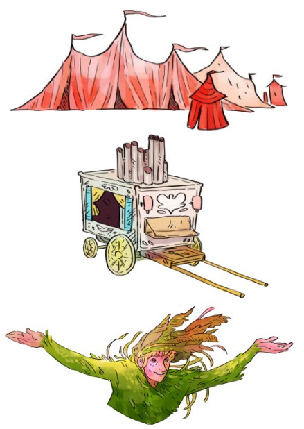 Byways 13, Interior Illustrations