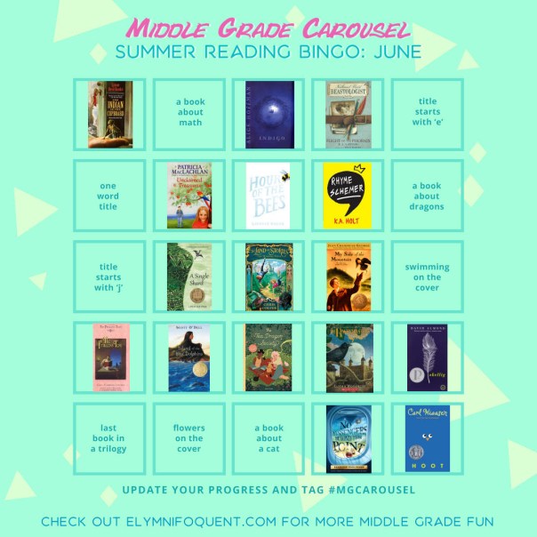 CJ's Summer Bingo, June