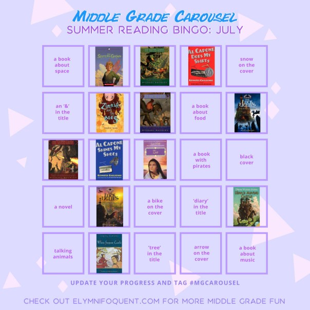 CJ's Summer Bingo, July