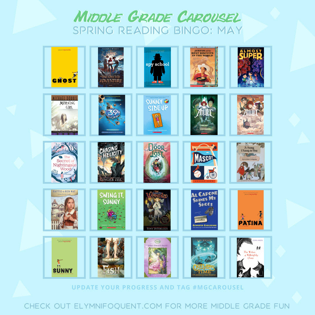 CJ's Bingo Board, May 2019