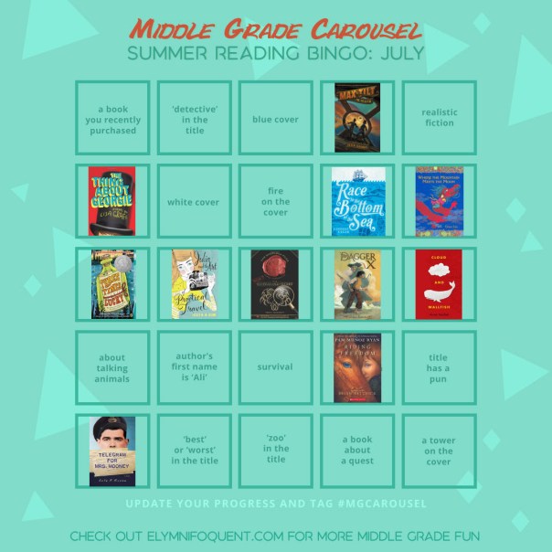 CJs Bingo Board, July 2020